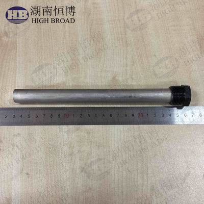 Bâtonnet d'anode en magnésium de 33 pouces, diamètre 0,9 pouce, avec filetage 3/4 NPT pour la protection du réservoir de chauffe-eau électrique