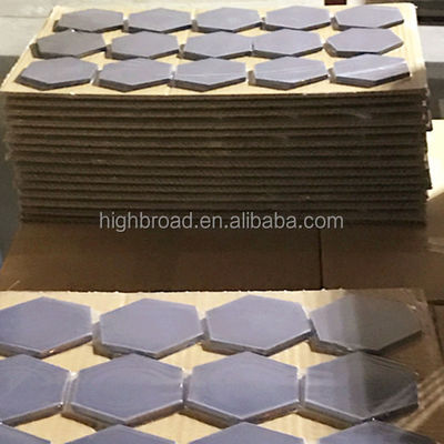 Plaque de blindage balistique à tessellation hexagonale SW30x5mm
