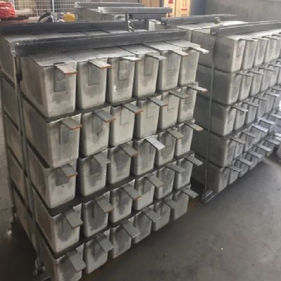AL Alloy système d'anode sacrificielle pour un contrôle et des performances optimaux de la corrosion coulée à partir d'alliage à haute tension et à haut potentiel répondant à la norme GALVALUM III