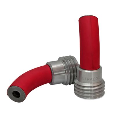 Buse en carbure de bore avec coude à 45 degrés pour le sablage de surfaces internes - Buse de sablage 127x9,5 mm