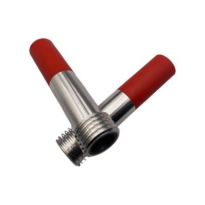 Buse en carbure de bore avec coude à 45 degrés pour le sablage de surfaces internes - Buse de sablage 127x9,5 mm