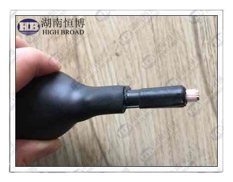 Anode flexible en polymère conducteur avec anode en fil MMO/Ti ASTM B348 Grade I/II pour la protection cathodique par courant imposé et sortie de courant de 52mA/m