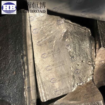 Alliage maître d'étain d'aluminium AlSn50 de haute qualité personnalisé pour les applications de raffinage et de durcissement des grains