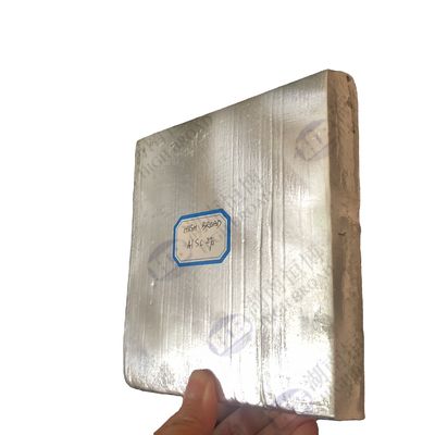Lingot d'alliage maître argent-aluminium AlAg 5-20% de teneur en argent pour le raffinage de grain