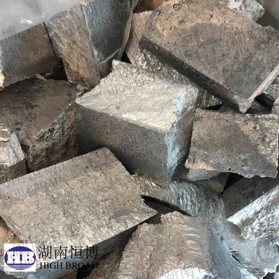 Lingot d'alliage aluminium-cadmium AlCd10 avec 10% de cadmium pour l'affinage du grain et une meilleure usinabilité