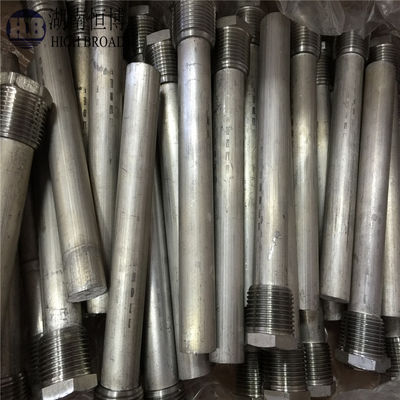 Tige d'anode en magnésium à haut potentiel M1C, 44 pouces, Protection cathodique 3/4 NPT pour pipeline de réservoir de stockage souterrain