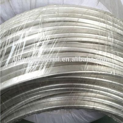 Normes ASTM B 4 Type II Ruban d'anode en zinc pour la protection cathodique des tuyaux souterrains