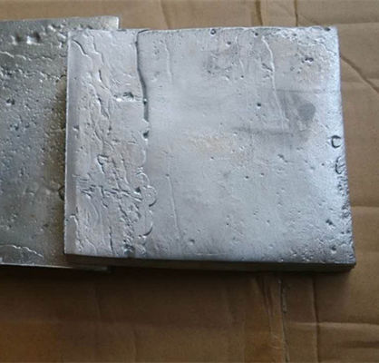 Lingot d'alliage d'aluminium et de terres rares AlW5% pour le raffinage du grain et les applications aéronautiques