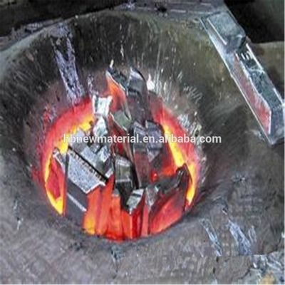 Alliage-mère aluminium-terres rares AlTi5B1RE10 avec 10% de terres rares pour affinage de grain et taux d'absorption élevé en forme de lingot