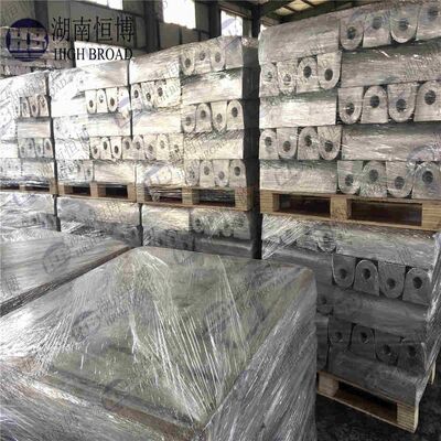 Anode sacrificielle marine en forme de D certifiée ASTM G97 pour la protection cathodique