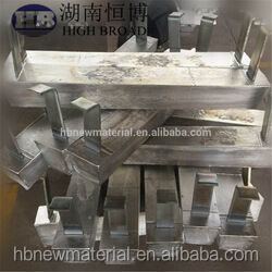 Anode sacrificielle marine en forme de D certifiée ASTM G97 pour la protection cathodique