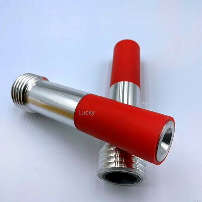 Buse de sablage en carbure de bore avec noyau remplaçable et manchon en alliage d'aluminium 6061-T6 pour une dureté HRA 93+