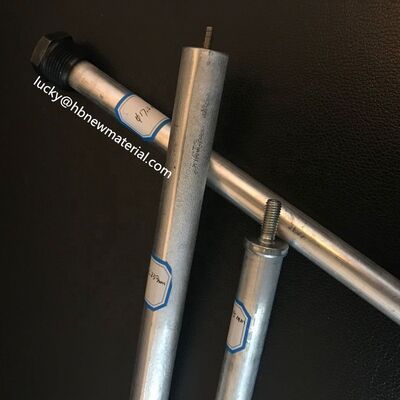 Longueur 100 200 500 mm ou tiges d'anode en magnésium personnalisées, avec une bonne formabilité et une excellente résistance à la corrosion