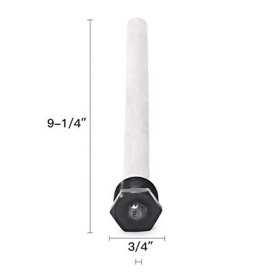 18 mm de diamètre 350 mm de longueur Compact Combo Magnésium Anode Rod pour le point d'utilisation de la protection de chauffage