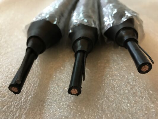 Anode linéaire MMO époxy scellée à 5 mètres d'intervalle avec conducteur de cuivre pour le réseau CP de pipelines de gaz pétrolier