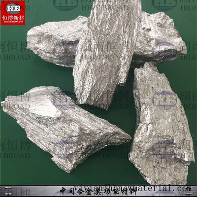 Alliage maître d'aluminium-niobium AlNb20 lingot à 20% de teneur en Nb pour le raffinage de grain