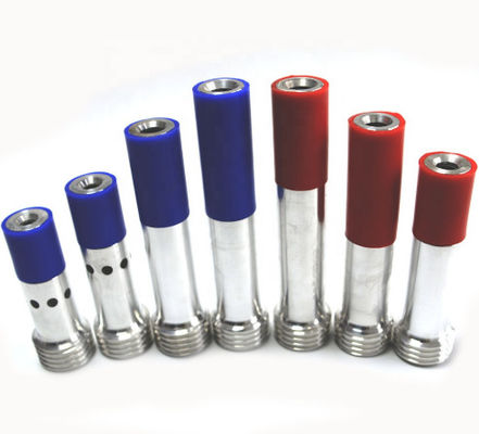 Une buse de sablage au carbure de bore légère de 45 g avec une conception ergonomique et un flux d'air laminaire lisse