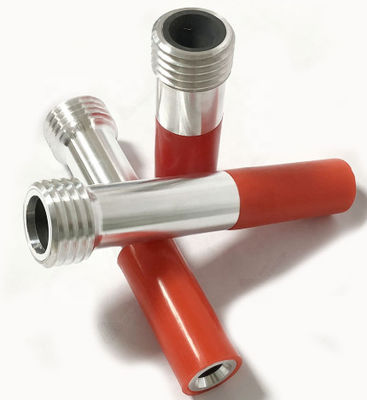 Une buse de sablage au carbure de bore légère de 45 g avec une conception ergonomique et un flux d'air laminaire lisse