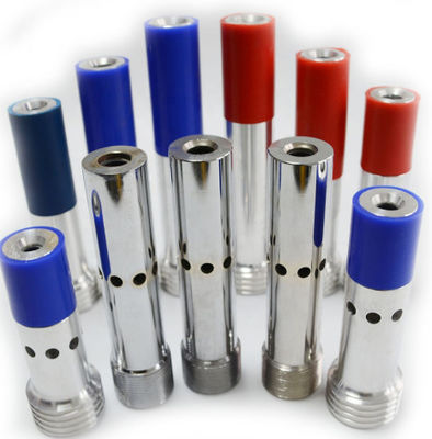 Une buse de sablage au carbure de bore légère de 45 g avec une conception ergonomique et un flux d'air laminaire lisse