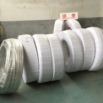 Anodes magnésiques à ruban pour tuyaux souterrains