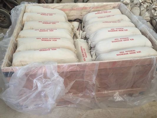 Sacrifice M1C en coulée d'anodes marines de magnésium pour lutter contre la corrosion