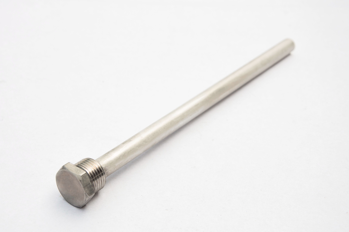 Barres d'anode en aluminium ASTM pour chauffe-eau, chaudière, réservoir d'eau, réservoir de chauffage