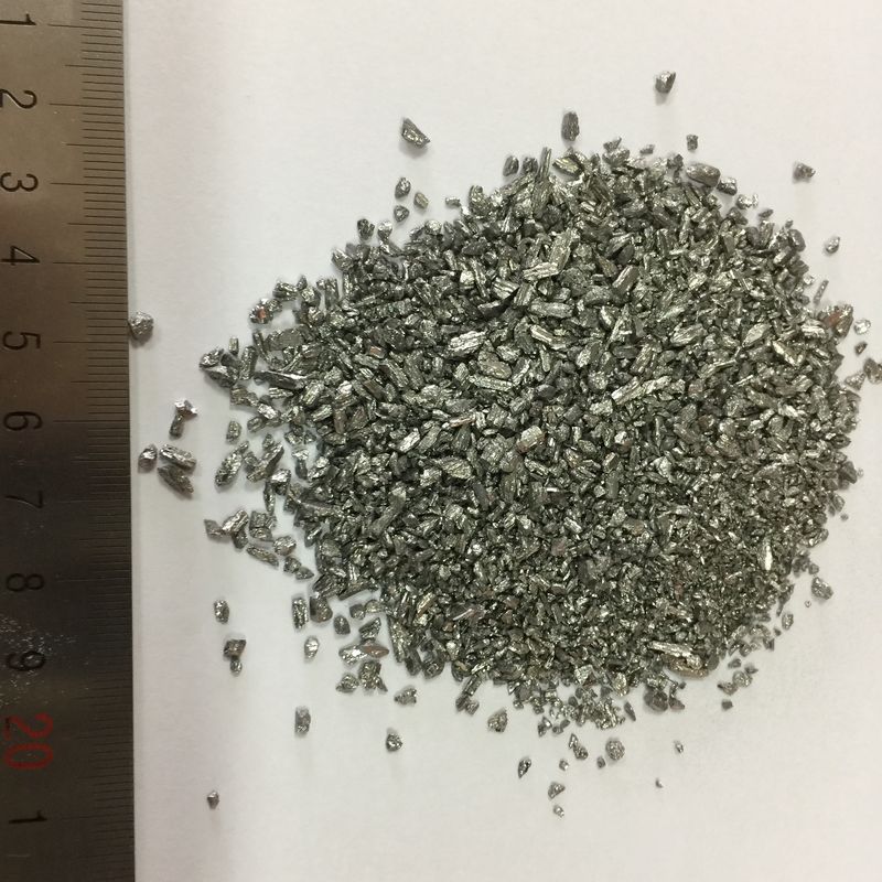 Lingot d'alliage maître aluminium-molybdène AlMo10 10-30 mm Mo10 pour la fusion d'alliages de titane