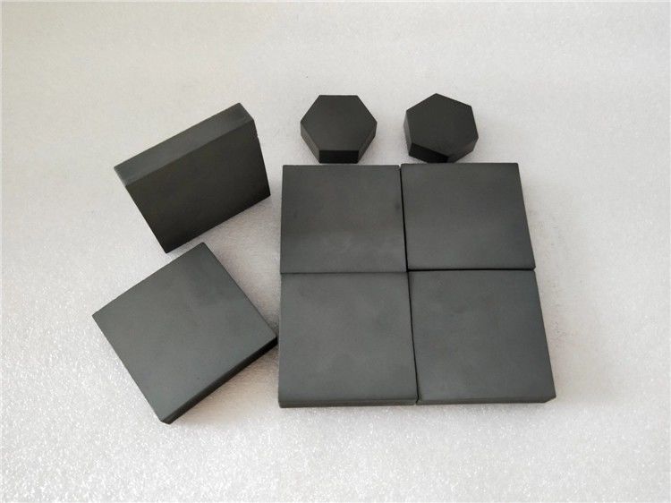 Tuile protectrice en céramique balistique de carbure de bore de plat en céramique hexagonal B4C