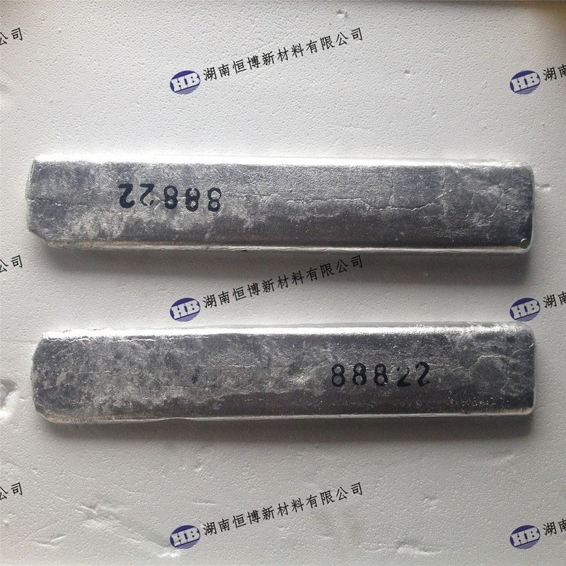 Alliage maître aluminium-béryllium AlBe3 AlBe5 pour une meilleure coulabilité et des propriétés mécaniques améliorées avec affinage du grain
