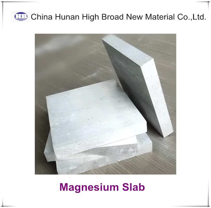 Conductivité thermique alliage de magnésium argenté lisse WE43 feuille avec 1040 Jkg-1k-1 chaleur spécifique