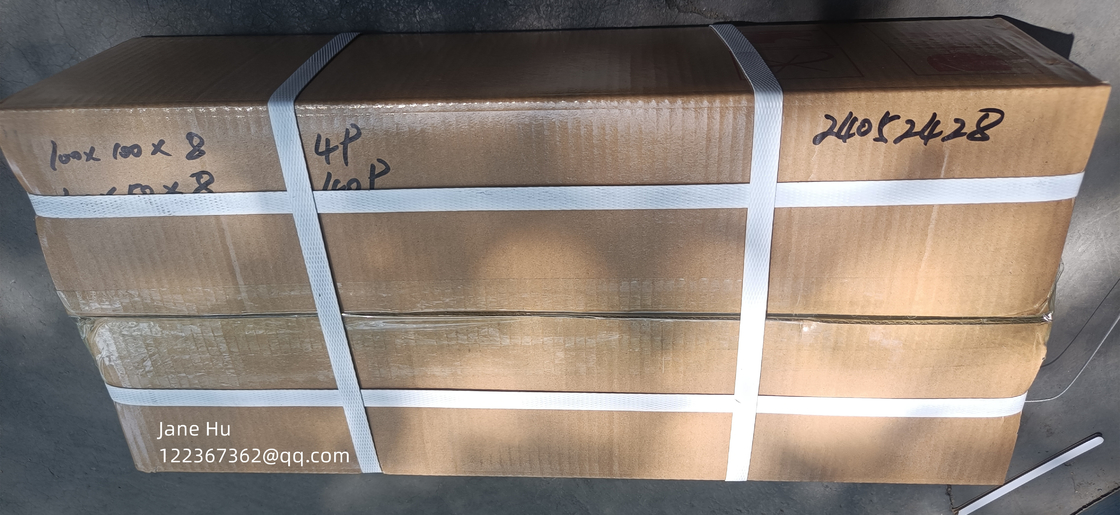 Carbure de silicium Carbure de bore Carbure carré Carreaux balistiques hexagonaux pour une protection extrême