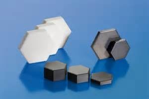 Carbure de bore sintré sans pression R400 Carreaux balistiques 50x50x9 mm NIJ Niveau IV Insert céramique blindé autonome