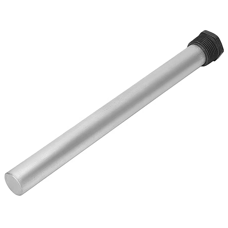 Protection anti-corrosion à l'aide de tiges d'anode en aluminium pour les structures en mer et au large des côtes