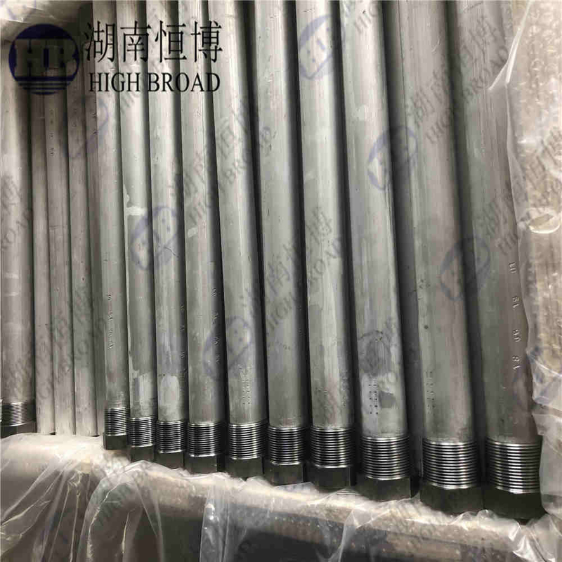 Tige d'anode pour chauffe-eau solaire avec filetage NPT ASTM B 843 -1995 pour prévenir les fuites du réservoir du chauffe-eau