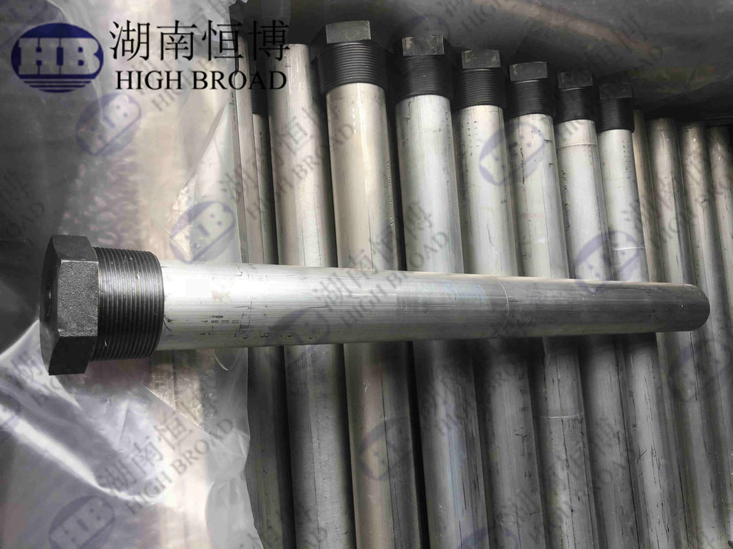 22 mm de diamètre 900 mm de longueur Magnésium anode avec 3/4 " NPT fil pour la protection du chauffe-eau solaire