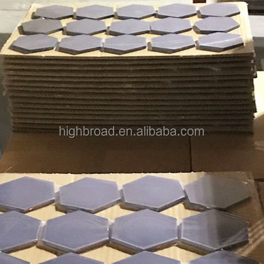 Plaque de blindage balistique à tessellation hexagonale SW30x5mm