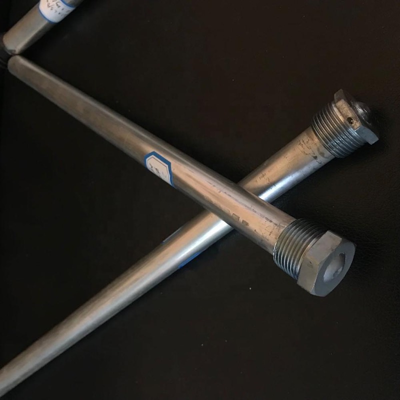 Tige d'anode flexible en alliage de zinc de 19 mm, 3/4 NPT, 900 mm, protection anti-odeur pour système de condenseur