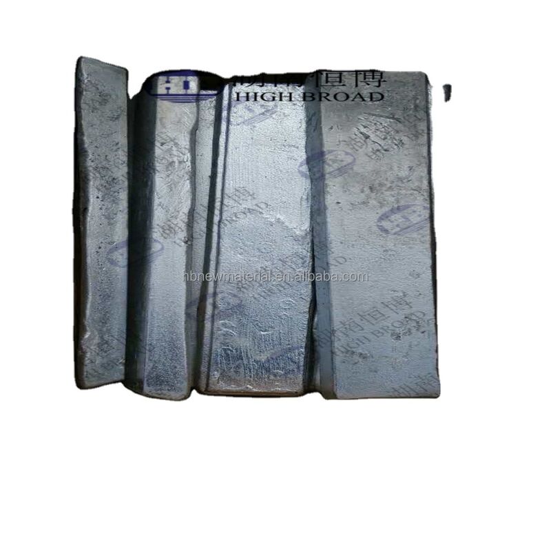 L'alliage de base d'aluminium-béryllium AlBe ingot à 3-5% pour le raffinage des grains et l'amélioration des propriétés mécaniques