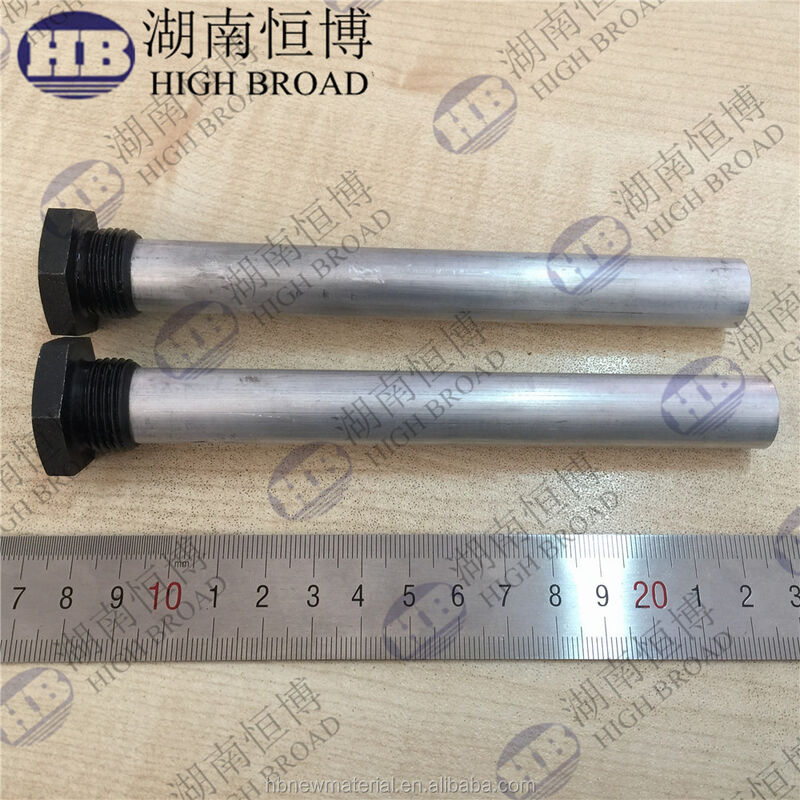Tige d'anode sacrificielle en magnésium AZ63B, 44 pouces, 3/4 NPT, avec ruban PTFE, Kit de chauffe-eau composé anti-grippage