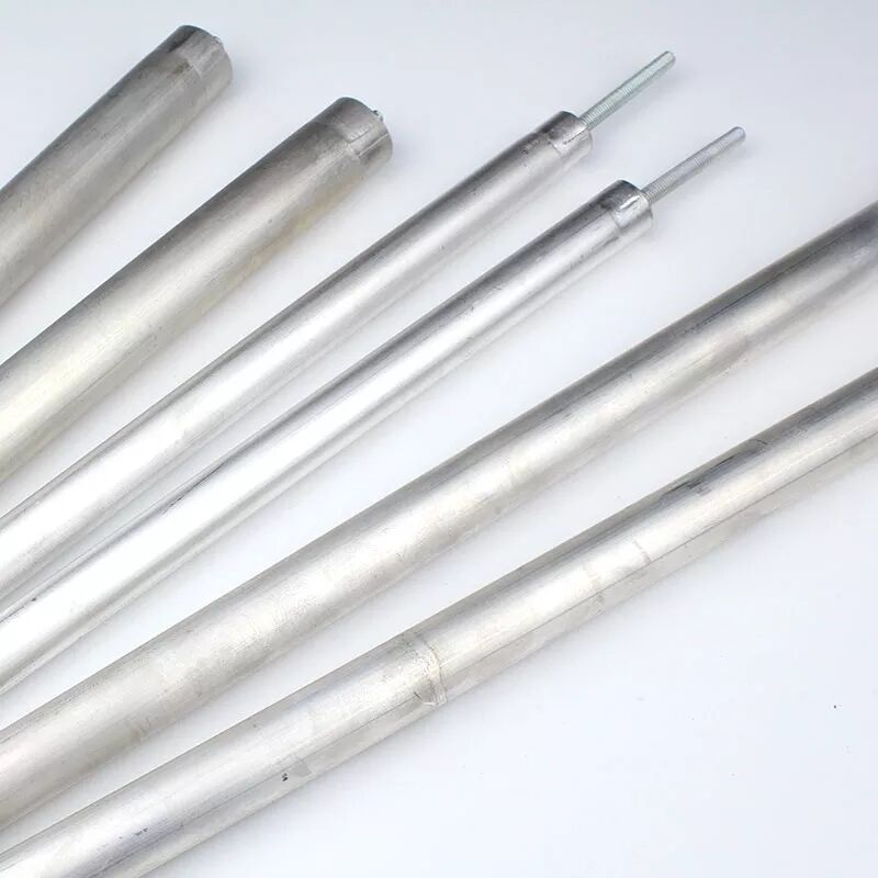 25 mm alliage de magnésium barille d'anode lourde 1 NPT 1200 mm protection de haute capacité pour chaudière industrielle