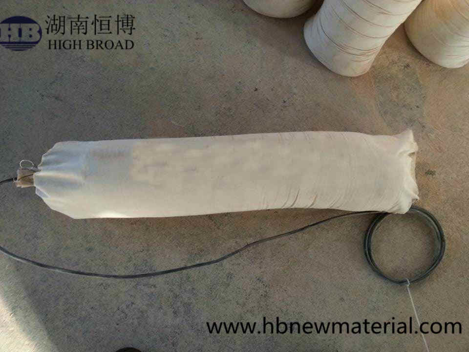 Anode galvanique Anode de magnésium à haut potentiel Anode de magnésium préemballée Anode de magnésium pour systèmes de protection cathodique (CP)